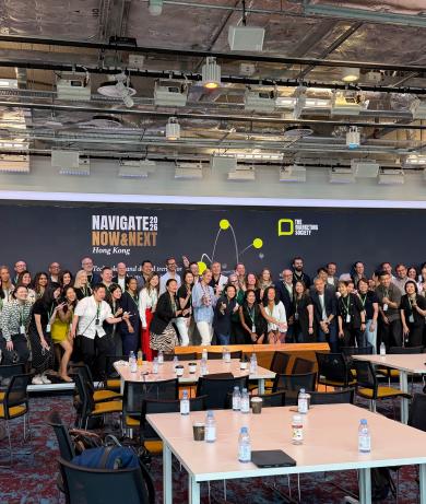 Group photo from the Navigate: Now & Next 2026 Hong Kong conference at Meta