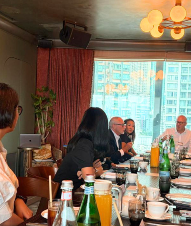 Guests from a recently held Changemakers Club Breakfast in Hong Kong