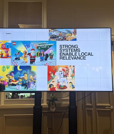 A slide from The Marketing Society's Localised Rebellion Member Experience